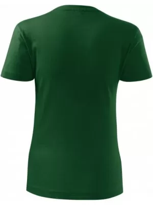 Tricou pentru femei MALFINI CLASSIC NEW 133 VERDE STICLA