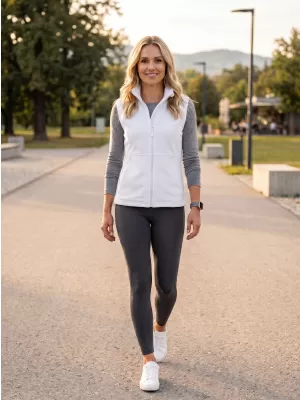 Vesta softshell dama MALFINI VISION 516 ALB