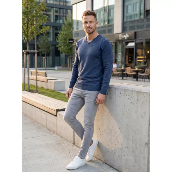 Pulover pentru bărbați ALTISPORT NIEREM MPLS095 ALBASTRU INCHIS 