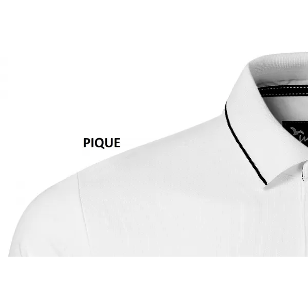  Tricou de damă cu guler MALFINI PREMIUM PERFECTION PLAIN 253 ALB 