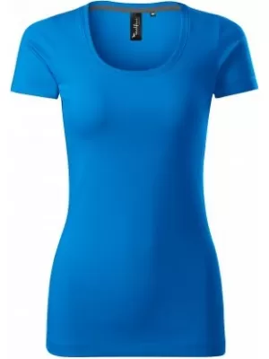 Tricou dama cu maneca scurta MALFINI PREMIUM ACTION 152 SNORKEL ALBASTRU