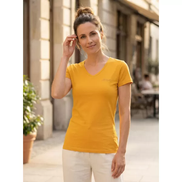  Tricou pentru femei ALTISPORT LUKENA LTSS701 GALBEN 