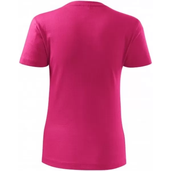  Tricou pentru femei MALFINI CLASSIC NEW 133 MAGENTA 