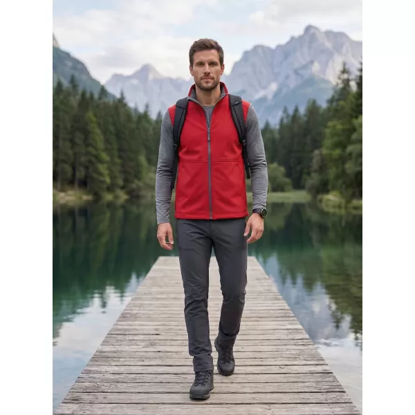  Vestă softshell pentru bărbați MALFINI VISION 517 ROŞU 