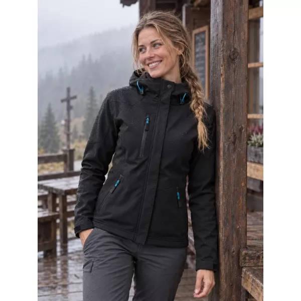  Jachetă softshell pentru femei MALFINI NANO 532 NEGRU 