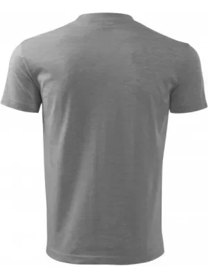 Tricou pentru bărbați MALFINI CLASSIC NEW 132 EVIDENȚIERI GRI ÎNCHIS