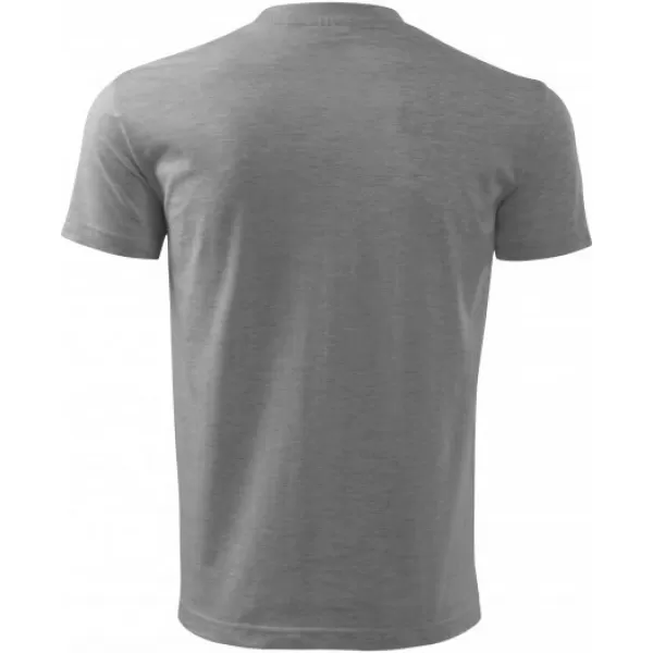  Tricou pentru bărbați MALFINI CLASSIC NEW 132 EVIDENȚIERI GRI ÎNCHIS 