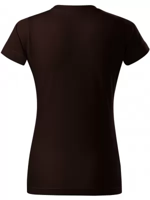 Tricou pentru femei MALFINI BASIC 134 CAFEA