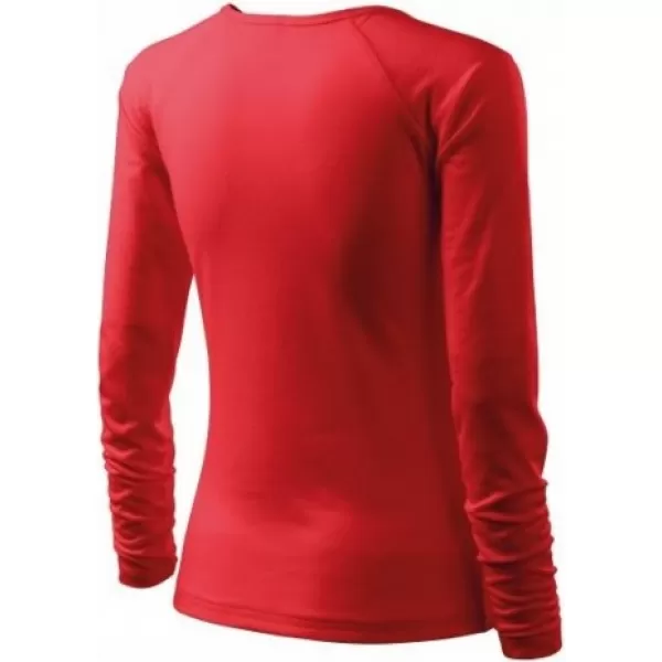  Tricou de damă cu mâneci lungi MALFINI ELEGANCE 127 ROŞU 