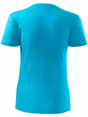 Tricou pentru femei MALFINI CLASSIC NEW 133 TURCOAZ