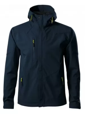 Jachetă softshell pentru bărbați MALFINI NANO 531 ALBASTRU MARIN
