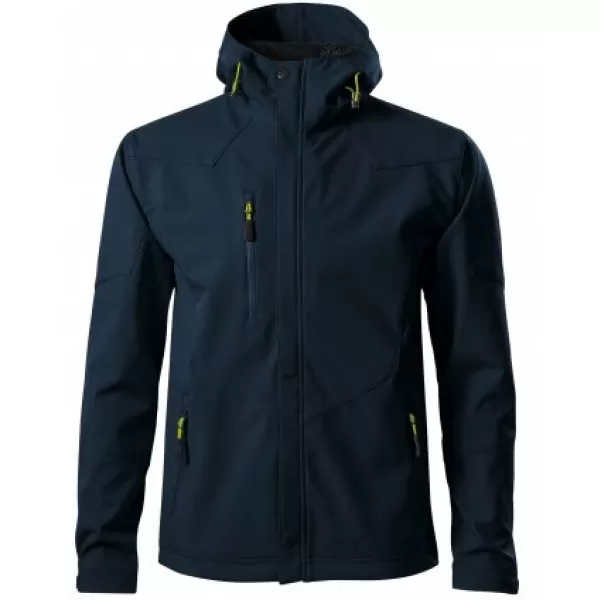  Jachetă softshell pentru bărbați MALFINI NANO 531 ALBASTRU MARIN 