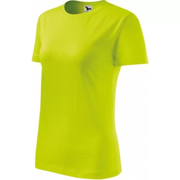  Tricou pentru femei MALFINI CLASSIC NEW 133 LĂMÂIE VERDE 