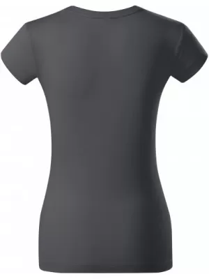 Tricou dama cu maneca scurta MALFINI PREMIUM EXCLUSIVE 154 ANTRACIT DESCHIS