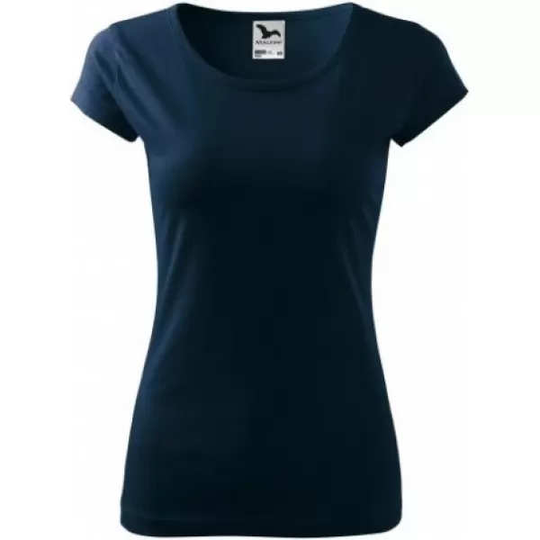  Tricou pentru femei MALFINI PURE 122 ALBASTRU MARIN 
