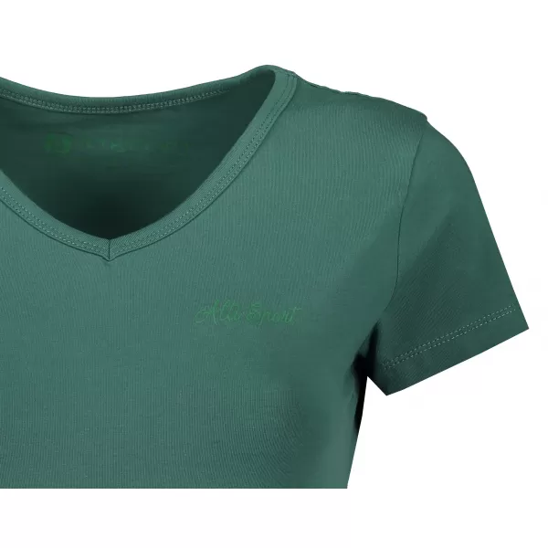  Tricou pentru femei ALTISPORT LUKENA LTSS701 KAKI 