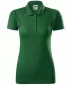 Tricou de damă cu guler MALFINI SINGLE J. 223 VERDE STICLA