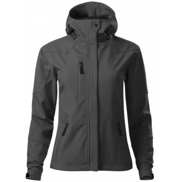  Jachetă softshell pentru femei MALFINI NANO 532 GRI OȚEL 