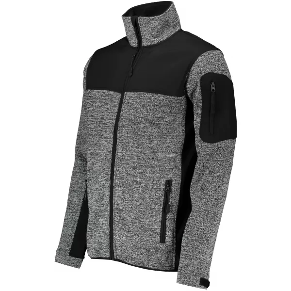  Jachetă/pulover softshell pentru bărbați MALFINI CASUAL 550 KNIT GREY MALFINI PREMIUM 