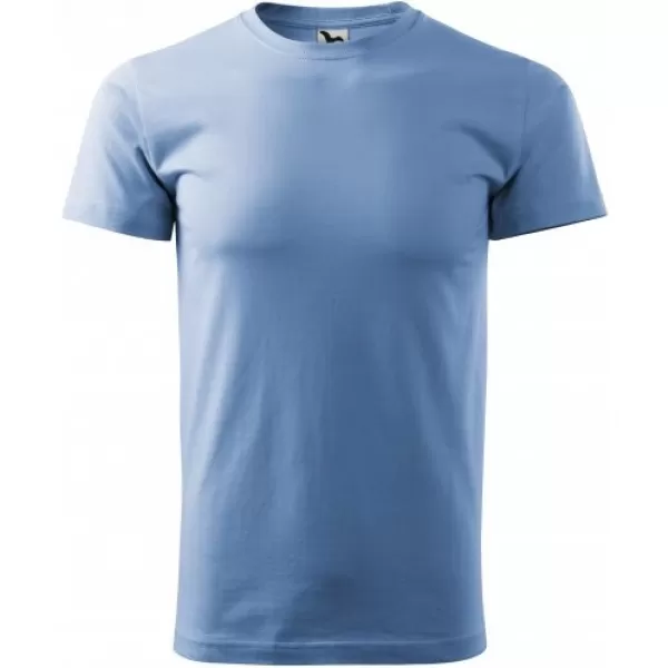  Tricou pentru bărbați MALFINI HEAVY NEW 137 ALBASTRU CERUL 