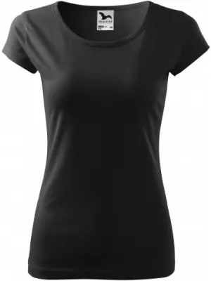 Tricou pentru femei MALFINI PURE 122 NEGRU