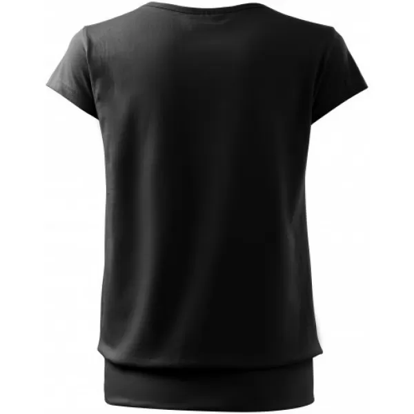  Tricou pentru femei MALFINI CITY 120 NEGRU 