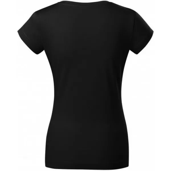  Tricou pentru femei MALFINI FIT V-NECK 162 NEGRU 