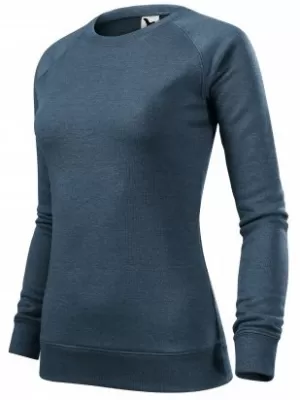Hanorac de dama MALFINI MERGER 416 EVIDENȚIERI DE DENIM ÎNCHIS LA CULOARE