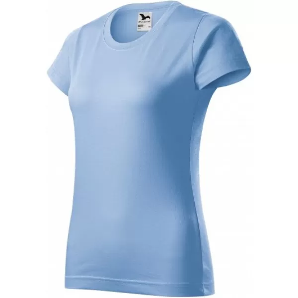  Tricou pentru femei MALFINI BASIC 134 ALBASTRU CERUL 
