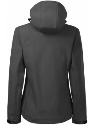 Jachetă softshell pentru femei MALFINI PERFORMANCE 521 GRI OȚEL