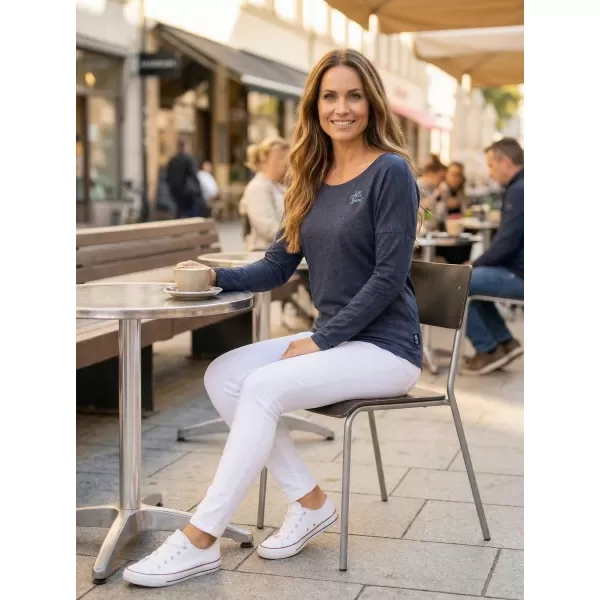  Tricou pentru femei ALTISPORT JOSEBA LTSS698 ALBASTRU INCHIS 