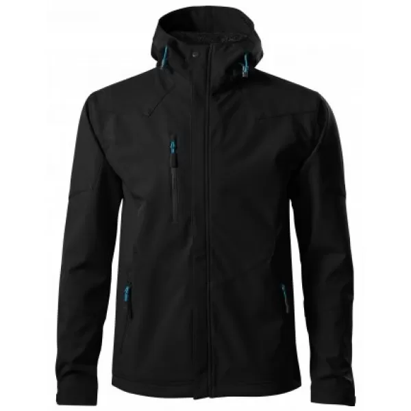  Jachetă softshell pentru bărbați MALFINI NANO 531 NEGRU 