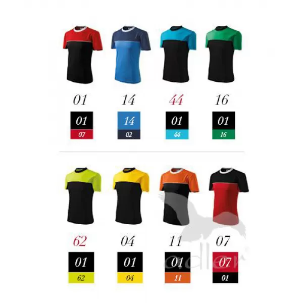  Tricou pentru bărbați MALFINI COLORMIX 109 NEGRU 
