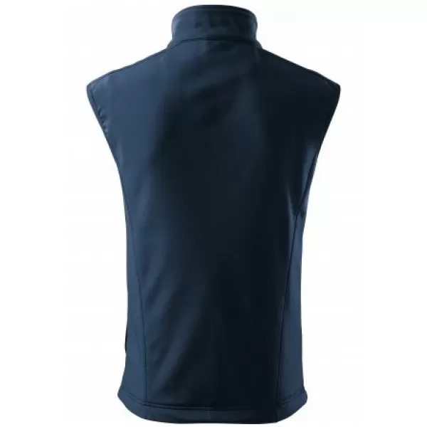  Vestă softshell pentru bărbați MALFINI VISION 517 ALBASTRU MARIN 