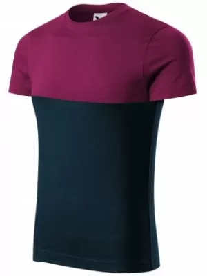 Tricou pentru bărbați MALFINI CONNECTION 177 FUCSIE