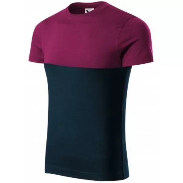  Tricou pentru bărbați MALFINI CONNECTION 177 FUCSIE 