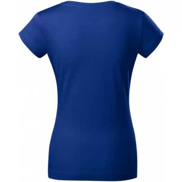  Tricou pentru femei MALFINI FIT V-NECK 162 ALBASTRU REGAL 