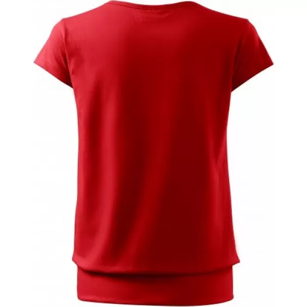  Tricou pentru femei MALFINI CITY 120 ROŞU 