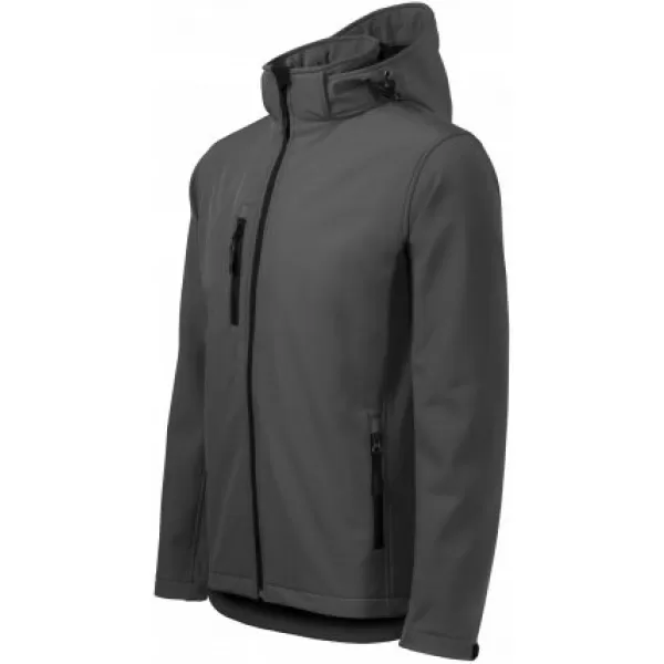  Jachetă softshell pentru bărbați MALFINI PERFORMANCE 522 GRI OȚEL 