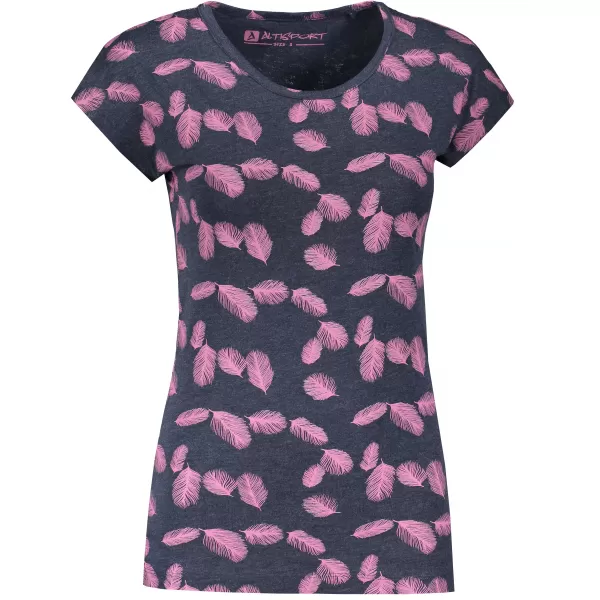  Tricou pentru femei ALTISPORT ZELA LTSS702 ALBASTRU INCHIS 