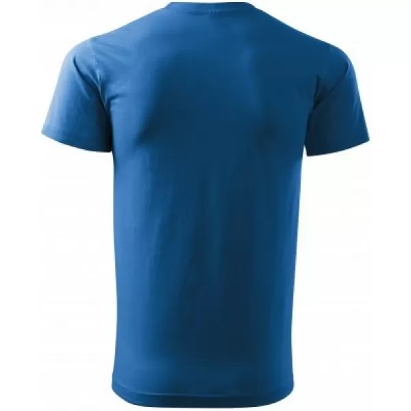  Tricou pentru bărbați MALFINI BASIC 129 ALBASTRU AZURIU 