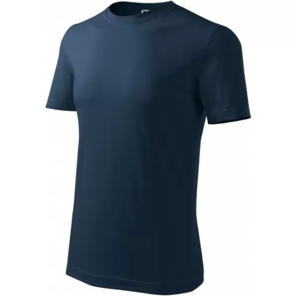  Tricou pentru bărbați MALFINI CLASSIC NEW 132 ALBASTRU MARIN 