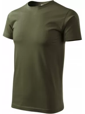 Tricou pentru bărbați MALFINI HEAVY NEW 137 MILITAR