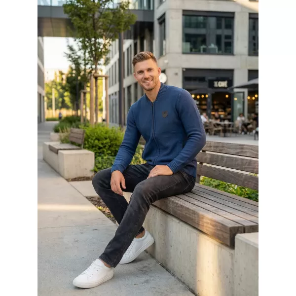  Pulover pentru bărbați ALTISPORT ZINAJ MPLS093 ALBASTRU INCHIS 