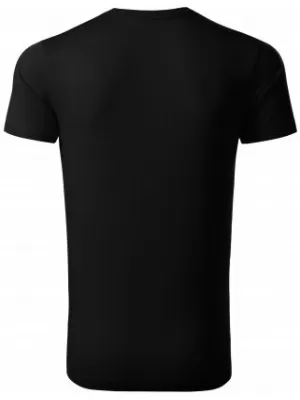 Tricou pentru bărbați cu mâneci scurte MALFINI PREMIUM EXCLUSIVE 153 NEGRU