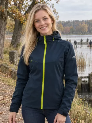 Jachetă softshell pentru femei MALFINI COOL 514 ALBASTRU MARIN