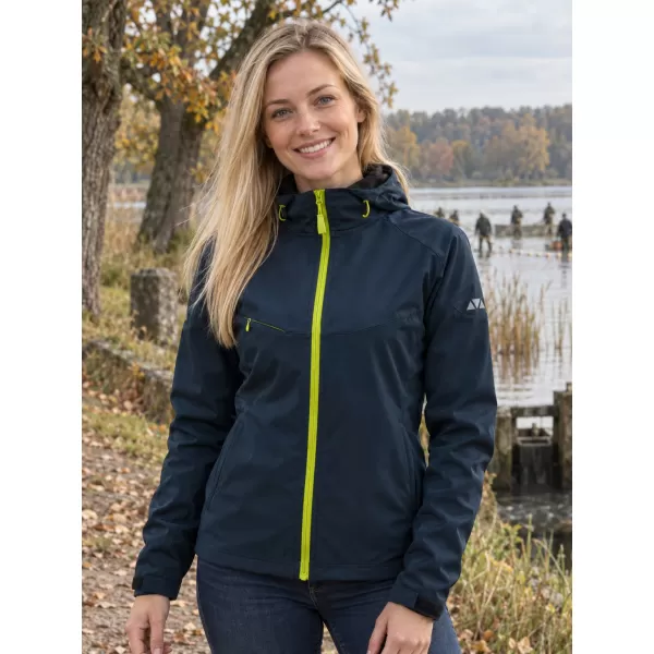  Jachetă softshell pentru femei MALFINI COOL 514 ALBASTRU MARIN 