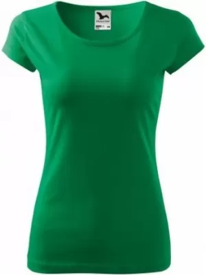 Tricou pentru femei MALFINI PURE 122 VERDE MEDIU