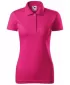 Tricou de damă cu guler MALFINI SINGLE J. 223 MAGENTA