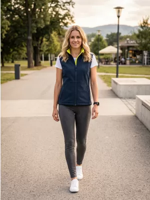 Vesta softshell dama MALFINI 516 VISION ALBASTRU MARIN